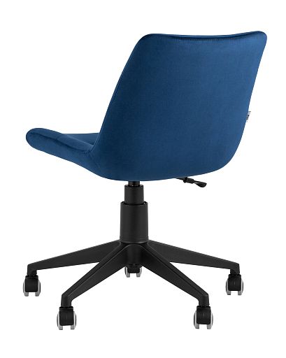 Кресло компьютерное Остин велюр синий - изображение 6