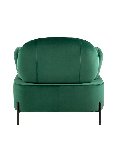 Кресло Кэнди с подлокотниками велюр зелёный - изображение 5