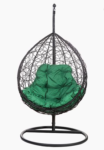 Кресло подвесное FP 0234 зеленая подушка - изображение 1