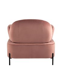 Кресло Кэнди с подлокотниками велюр пыльно-розовый - изображение 5