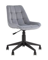 Кресло компьютерное Флекс велюр велютто серый - изображение 1