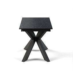 Стол раскладной Ariston (140+35+35), керамика темная - изображение 4