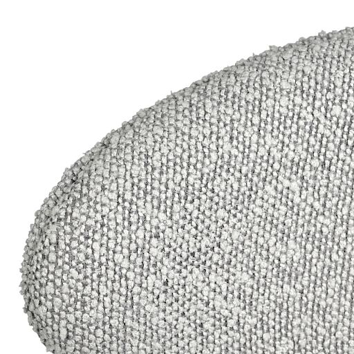 Стул Lucas светло-серый букле с ножками цвета орех - изображение 7