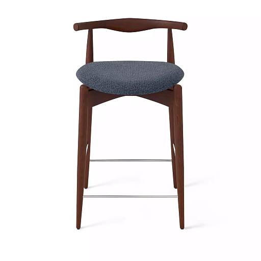 Полубарный стул Hans, бук натуральный коричневый, черный - изображение 2