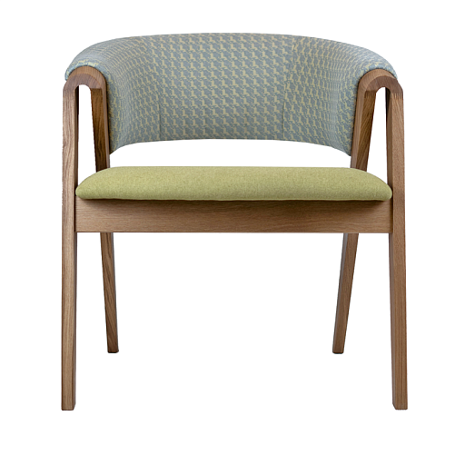 Кресло Larsen, ткань, натуральный ясень - изображение 2