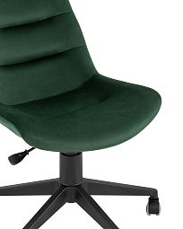 Кресло компьютерное Остин велюр зелёный - изображение 2