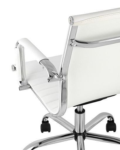 Кресло офисное TopChairs City S белое - изображение 7