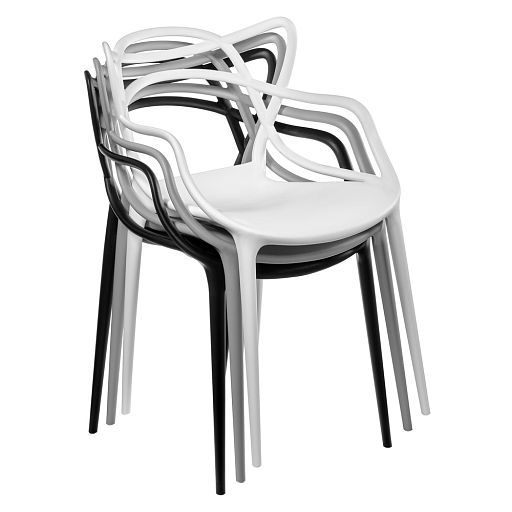 Комплект из 6-ти стульев Masters белый - изображение 12
