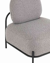 Кресло Стоун ткань букле серый - изображение 3