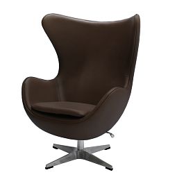 Кресло EGG STYLE CHAIR натуральная кожа - изображение 2