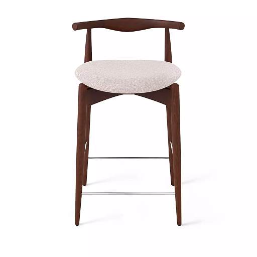 Полубарный стул Hans, бук натуральный коричневый, бежевый - изображение 2