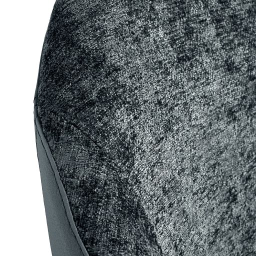 Стул Bruno серый шенилл с экокожей с поворотным механизмом - изображение 7