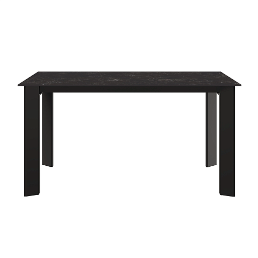 Стол раскладной Dogma (160+50), керамика черная - изображение 2