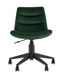 Кресло компьютерное Остин велюр зелёный - изображение 3