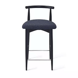 Полубарный стул Karl, бук натуральный черный, черный - изображение 2