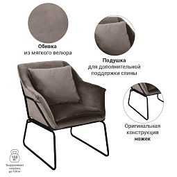Кресло ALEX латте - изображение 4