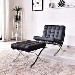 Кресло BARCELONA CHAIR чёрный - изображение 5
