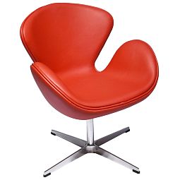 Кресло SWAN STYLE CHAIR красный - изображение 3