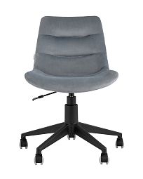Кресло компьютерное Остин велюр серый - изображение 3