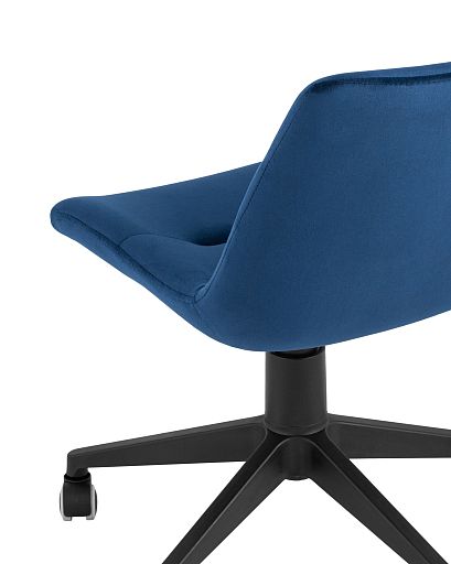 Кресло компьютерное Остин велюр синий - изображение 7