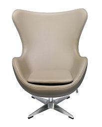 Кресло EGG STYLE CHAIR латте - изображение 4