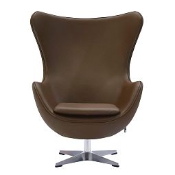 Кресло EGG STYLE CHAIR коричневый - изображение 2