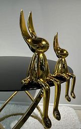 Комплект Золотые кролики IST-082, золотой глянцевый - изображение 2