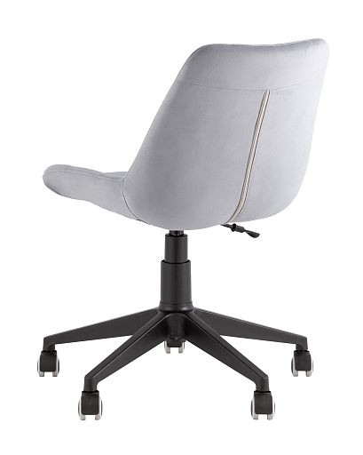 Кресло компьютерное Флекс велюр велютто серый - изображение 6