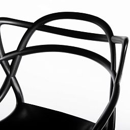 Комплект из 2-х стульев полубарных Masters чёрный - изображение 5
