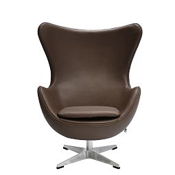 Кресло EGG STYLE CHAIR натуральная кожа - изображение 3