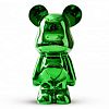 Статуэтка Lucky Bear (Bearbrick) IST-019, 28 см, зеленый глянцевый