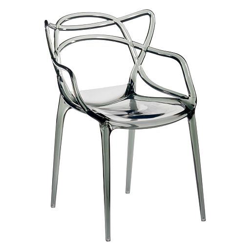 Комплект из 4-х стульев Masters прозрачный серый - изображение 2