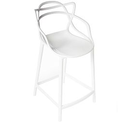 Комплект из 2-х стульев полубарных Masters белый - изображение 2
