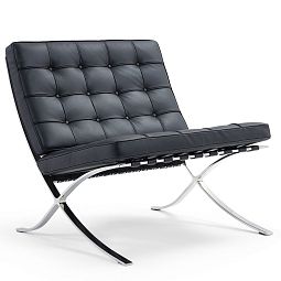 Кресло BARCELONA CHAIR чёрный - изображение 1