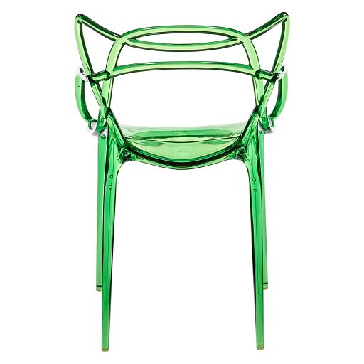 Комплект из 4-х стульев Masters прозрачный зелёный - изображение 5