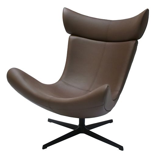 Кресло TORO коричневый, экокожа - изображение 3