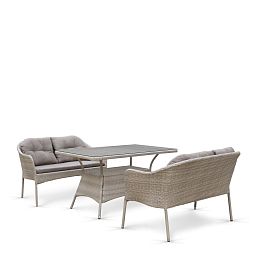 Комплект плетеной мебели с диванами FP 0186 - изображение 1