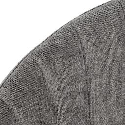 Стул Turin серый вельвет с хромированными ножками - изображение 5
