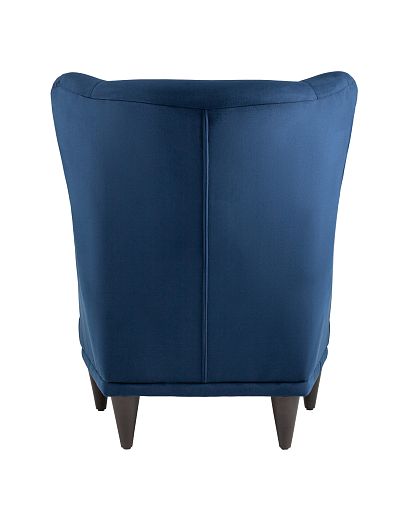 Кресло Скотт велюр тёмно-синий - изображение 5