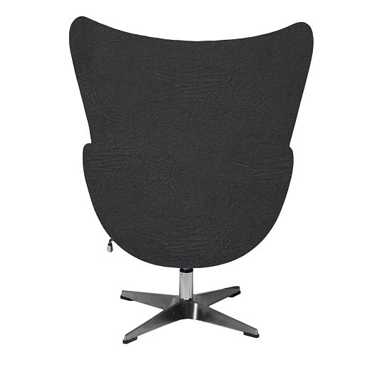 Кресло EGG CHAIR черный, экокожа - изображение 4