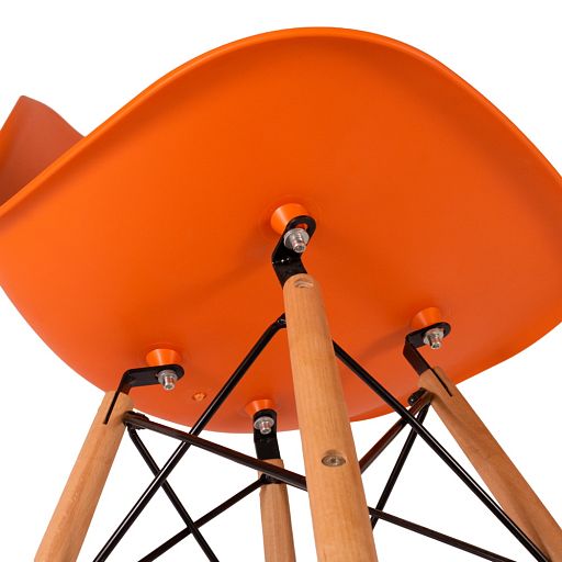 Стул Eames оранжевый - изображение 6