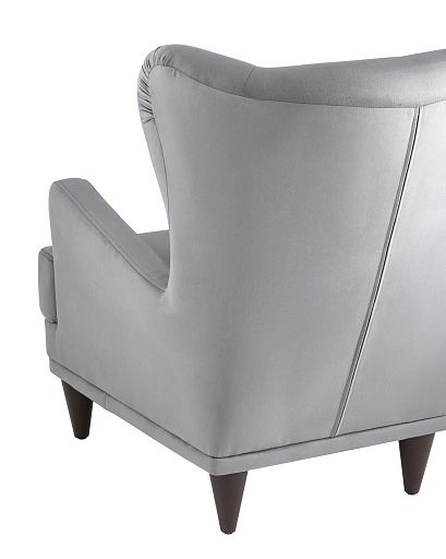 Кресло Скотт велюр серый - изображение 7