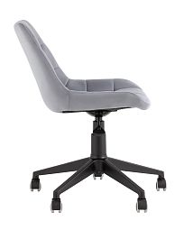 Кресло компьютерное Флекс велюр велютто серый - изображение 4
