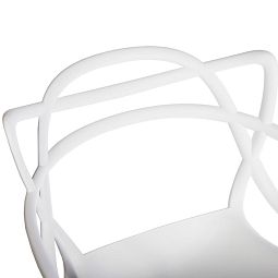 Комплект из 2-х стульев полубарных Masters белый - изображение 5