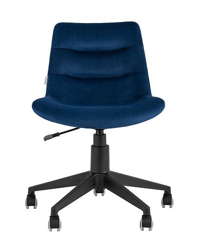 Кресло компьютерное Остин велюр синий - изображение 3