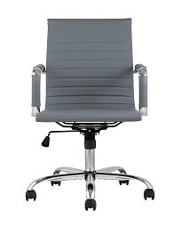 Кресло офисное TopChairs City S серое - изображение 5