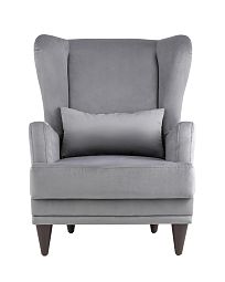 Кресло Скотт велюр серый - изображение 3