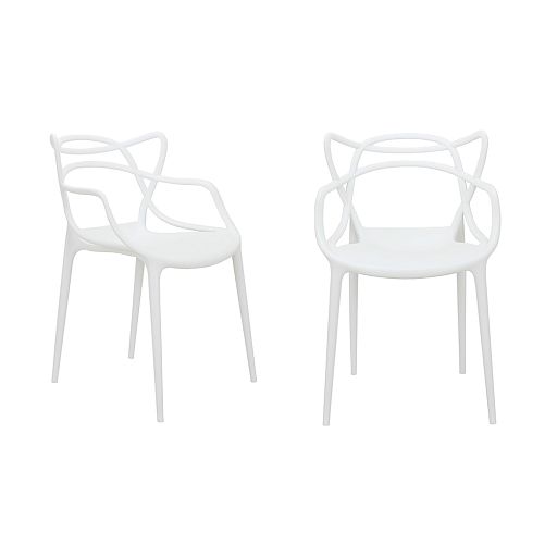 Комплект из 2-х стульев Masters белый - изображение 1