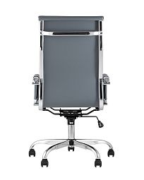 Кресло руководителя TopChairs City серый - изображение 4