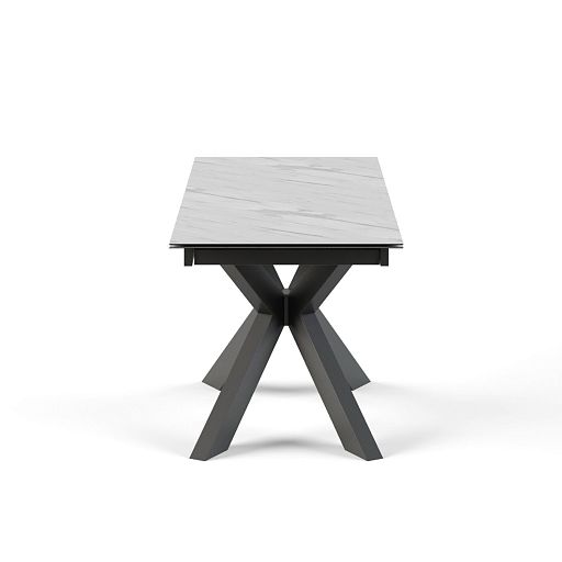 Стол раскладной Ariston (180+40+40), керамика белая - изображение 8